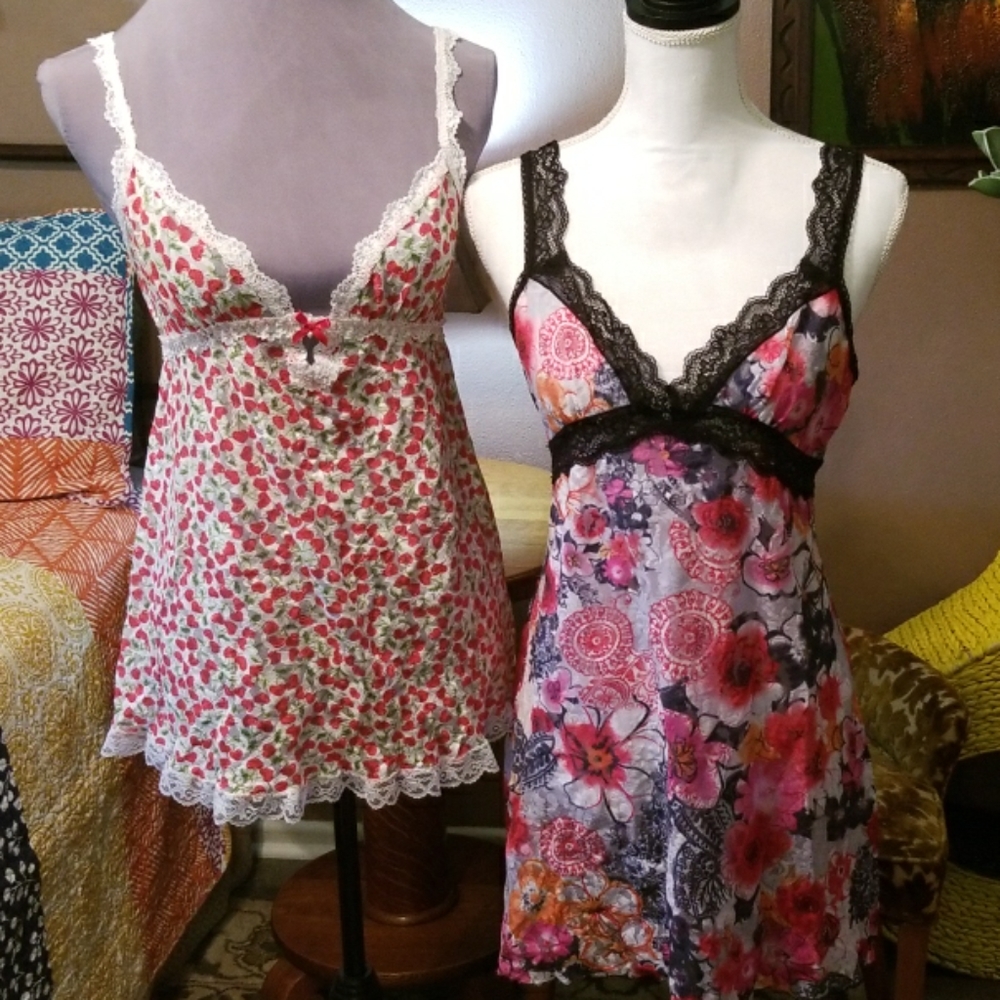 Two (2) Hanky Panky Gowns M and L